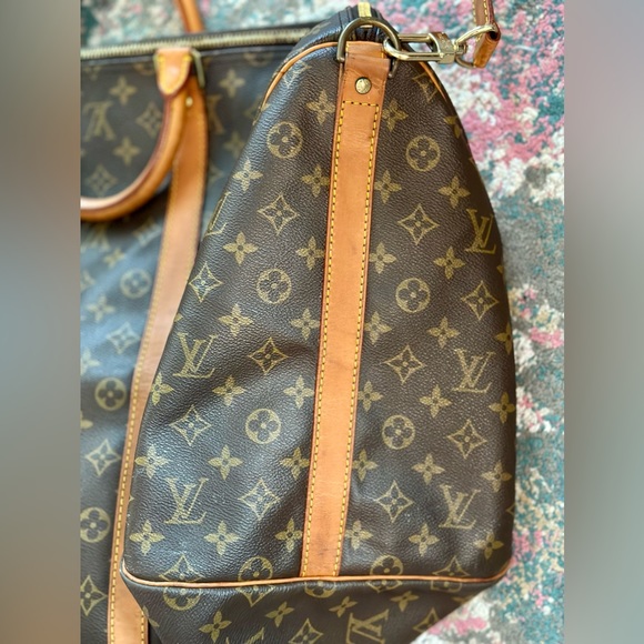 SOLD Louis Vuitton Keepall 55 Bandouliere - Picture 6 of 16